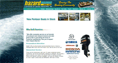 Desktop Screenshot of hazardmarine.com